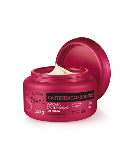 MASCARA CAPILAR SIAGE 250G CAUTERIZAC FIOS