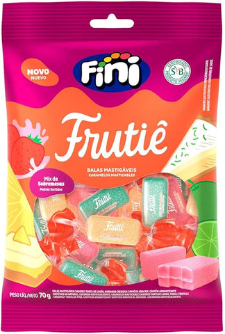 BALA FINI FRUTIE MIX SOBREMESAS 70g