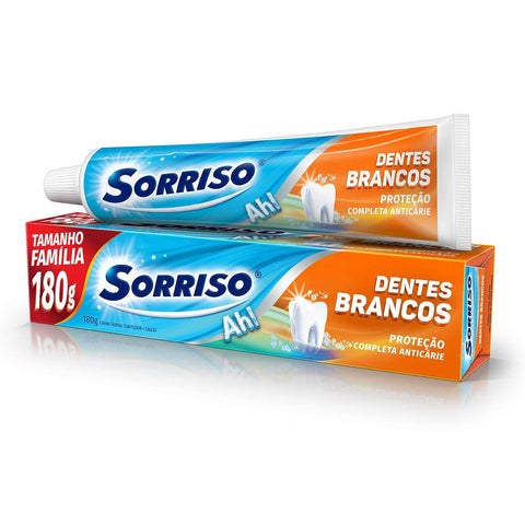 CREME DENTAL SORRISO DENTES BRANCOS 180g