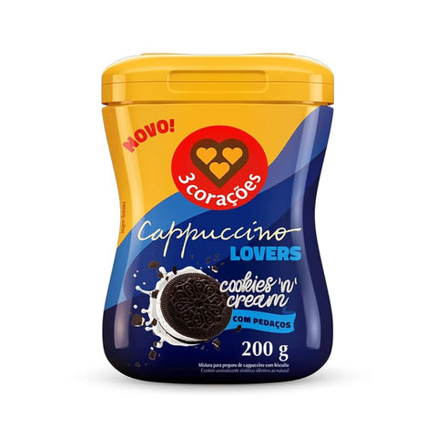 CAPPUCCINO 3 CORACOES 200g COOKIES N CREAM
