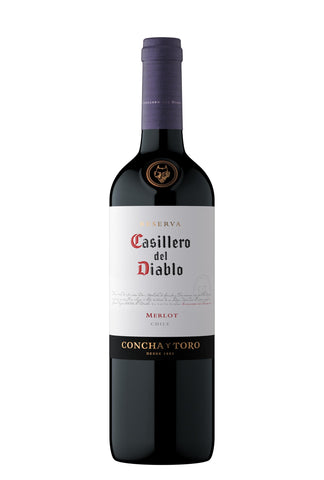 VINHO CAS DEL DIABLO MERLOT TINTO SECO  750ML