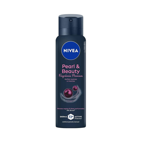 DESODORANTE NIVEA AERO PEARL BEAUTY BLACK 150ml