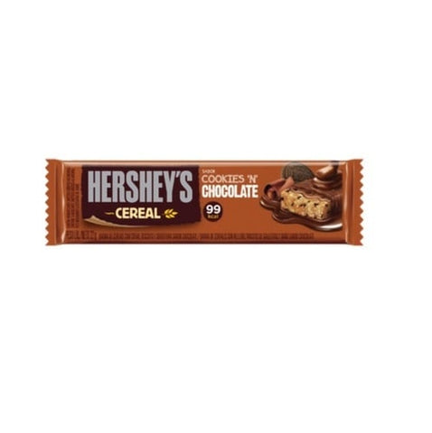 BARRA CEREAL HERSHEYS COOKIES N CHOCOLATE 22g
