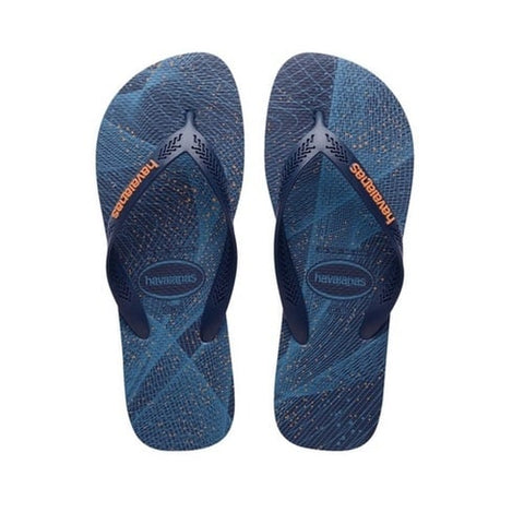 HAVAIANAS AERO GRAPHIC MAR/MAR/LARANJA BEG 41/42