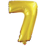 BALAO ALEGRIA FESTA MET TOPPER N7 DOURADO C/1