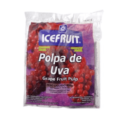 POLPA ICEFRUIT UVA C/4 400g