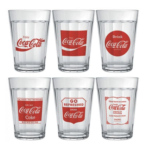 COPO NADIR AMERICANO COCA COLA DEC LOVE 300ml