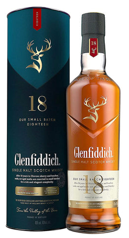 WHISKY GLENFIDDICH 18 ANOS