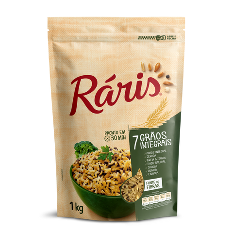 ARROZ RARIS 7 GRAOS E CENOURA 1kg