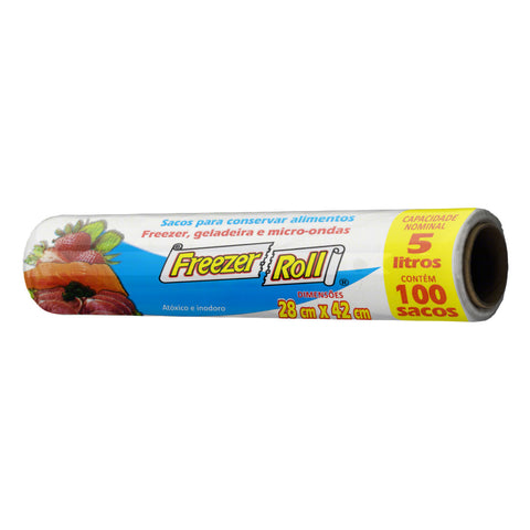 SACO FREEZER ROLL 28X42CM 5L C/100