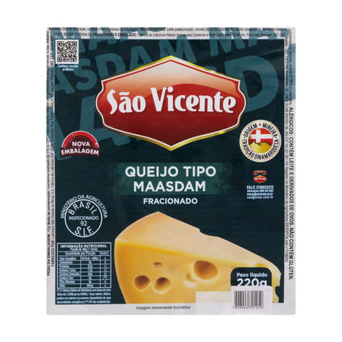 QUEIJO MAASDAM SAO VICENTE 110g