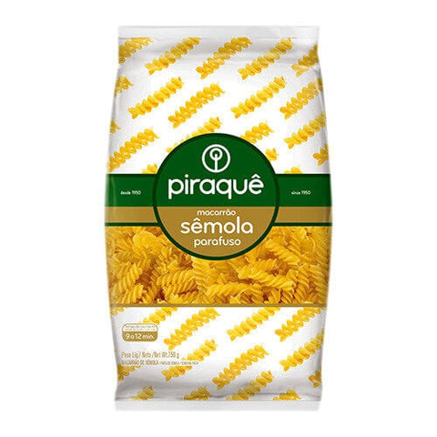 MACARRÃO PIRAQUE SEMOLA PARAFUSO 750g