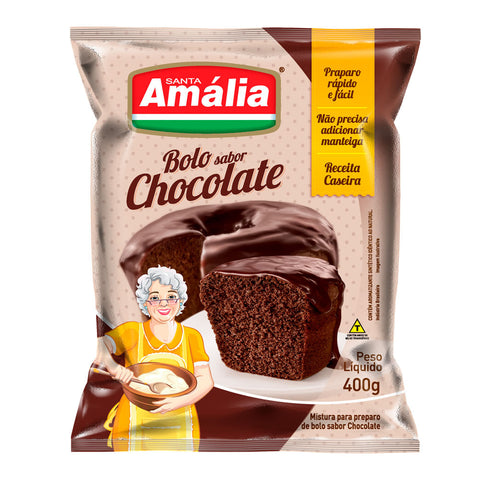 MISTURA BOLO STA AMALIA CHOCOLATE 400G