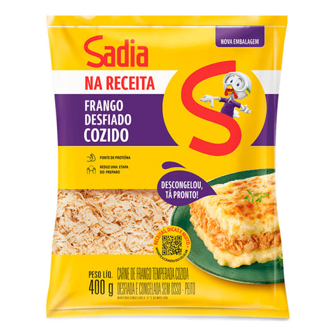 FILE PEITO FRANGO SADIA COZIDA DESFIADO 2kg