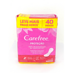 ABSORVENTE  CAREFREE S/PERF PROTECAO C/40