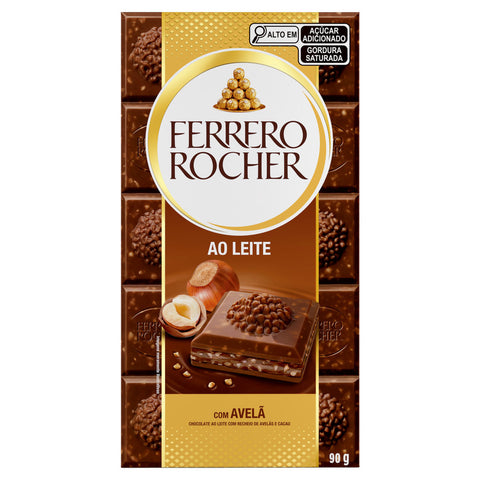 CHOCOLATE FERRERO ROCHER C/ AVELA 90G DARK