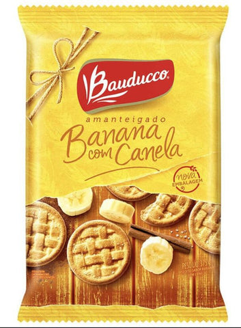 BISCOITO BAUDUCCO BANANA CANELA 375g