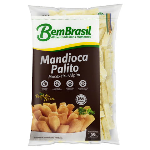 MANDIOCA BEM BRASIL PALITO 1,05kg