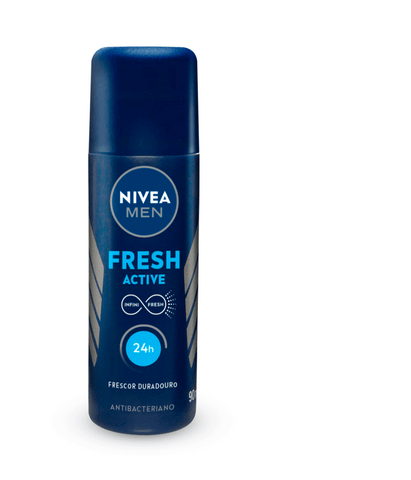 DESODORANTE NIVEA SPRAY FRESH 90ml ACTIVE