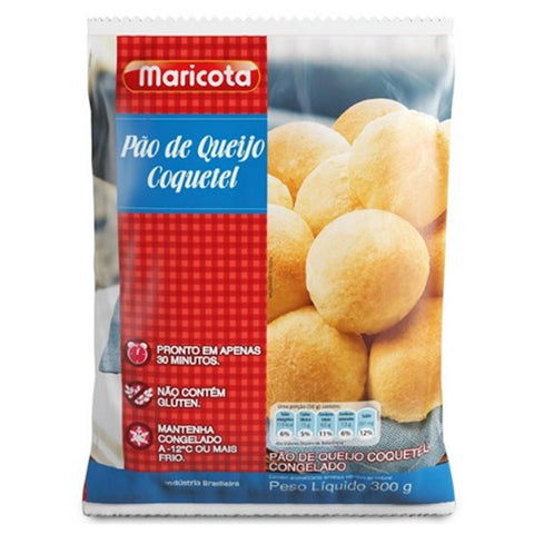 PAO DE QUEIJO MARICOTA COQUETEL 300g