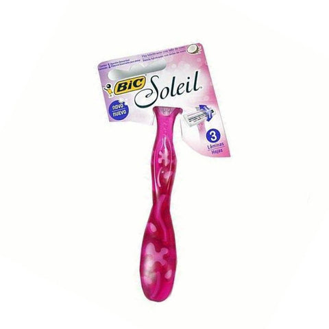APARELHO DE BARBEAR BIC SOLEIL FEMININO C/1 ROSA