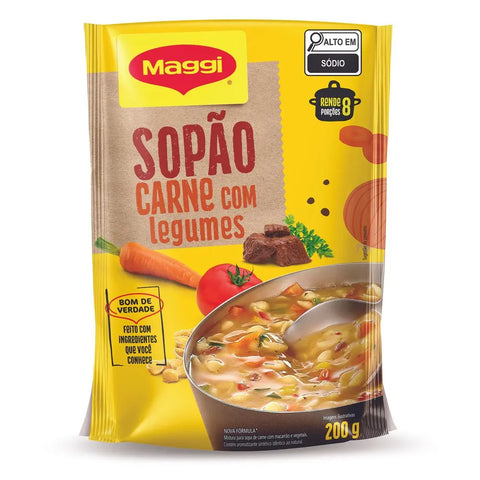 SOPAO MAGGI CARNE LEGUMES 200G
