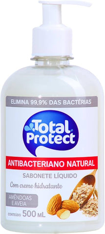 SABONETE LIQ TOTAL PROTECT 500ml AMENDOAS AVEIA