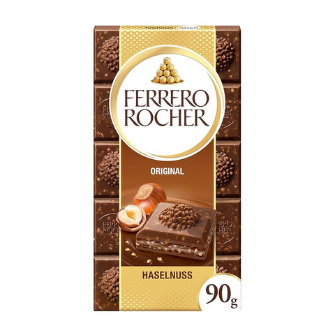 CHOCOLATE FERRERO ROCHER C/ AVELA 90G AO LEITE