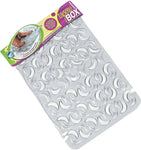 TAPETE CRISTAL JACQUARD 40X60CM