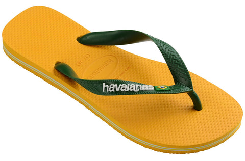 HAVAIANAS BRASIL LOGO AMARELO POP 39/40
