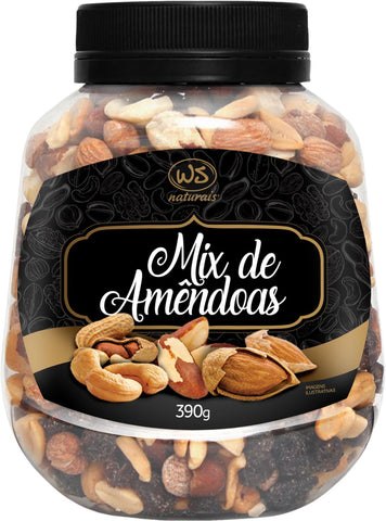 MIX AMENDOAS WS NATURAIS 390g