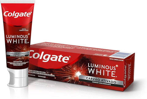 CREME DENTAL COLGATE LUMINOUS WHITE 70G CARVAO ATIVADO