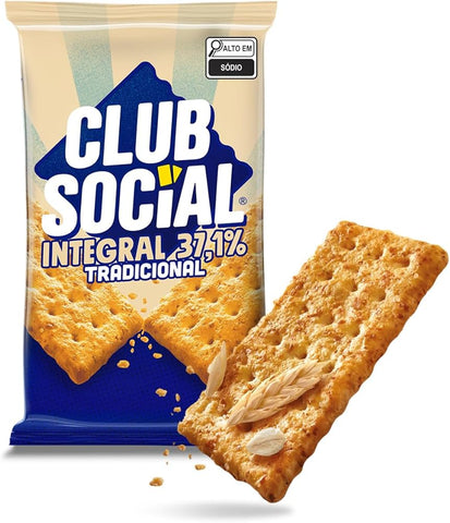 BISCOITO CLUB SOCIAL 144G INTEGRAL
