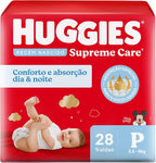 FRALDA HUGGIES SUPREME CARE P C/28