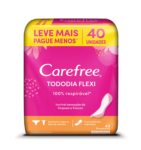 ABSORVENTE CAREFREE TODO DIA FLEXI S/PERF