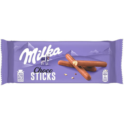 CHOCOLATE MILKA LILA STIX 112G
