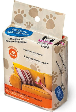 REFIL ROLO ADESIVO SANREMO 30 FOLHAS C/2