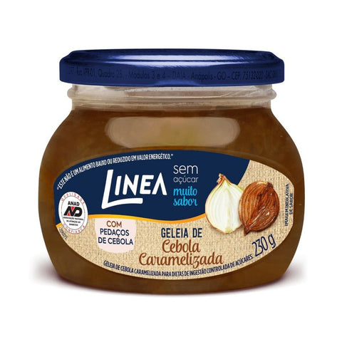 GELEIA LINEA SUCRALOSE ZERO CEBOLA CAR 230g