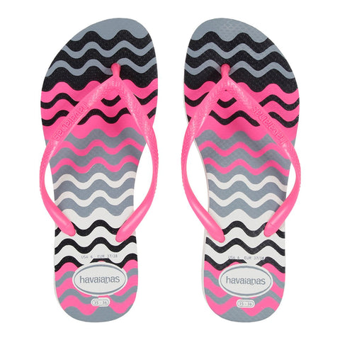 HAVAIANAS SLIM HARMONY BRANCO 33/34