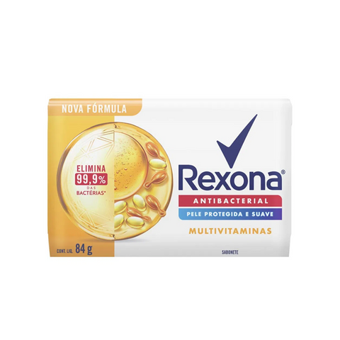SABONETE REXONA ANTIBACTERIAL MULTIVITAMINAS 84g