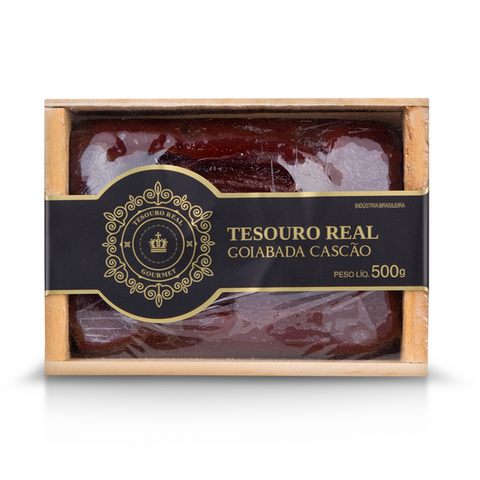 GOIABADA CASCAO TESOURO REAL 500g ARTESANAL
