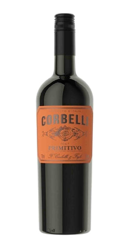 VINHO CORBELLI PRIMITIVO PUGLIA TINTO MEIO SECO 750ml