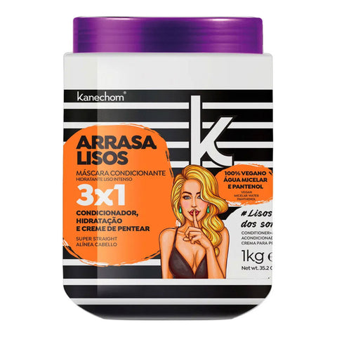 CREME DE TRATAMENTO KANECHOM 3 EM 1 ARRASA LISOS 1kg