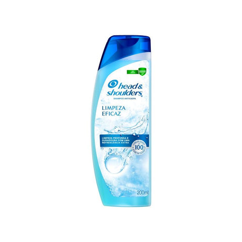 SHAMPOO HEAD SHOULDERS 200ML LIMPEZA EFICAZ