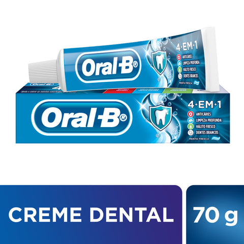 CREME DENTAL ORAL-B 4 EM 1 70G