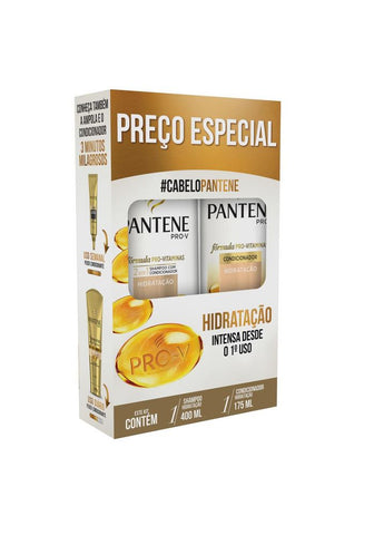 KIT SHAMPOO E CONDICIONADOR PANTENE LISO EXTREMO 525ml