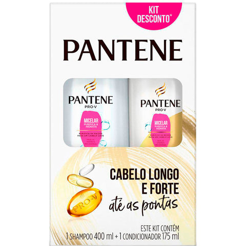 KIT SH+CO PANTENE 575ml MICELAR