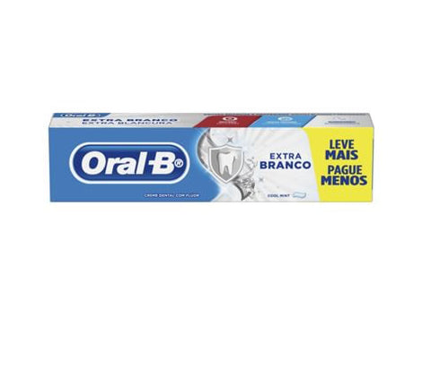CREME DENTAL ORAL-B EXTRA BRANCO 150g