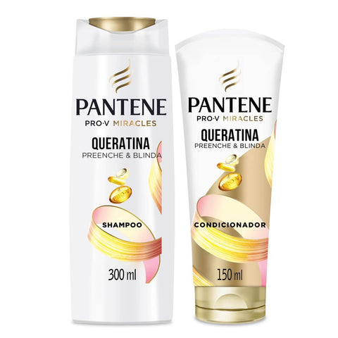 KIT SH+CO PANTENE 450ML QUERATINA