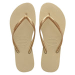 HAVAIANAS SLIM AREIA/DOURADO CLARO 41/42